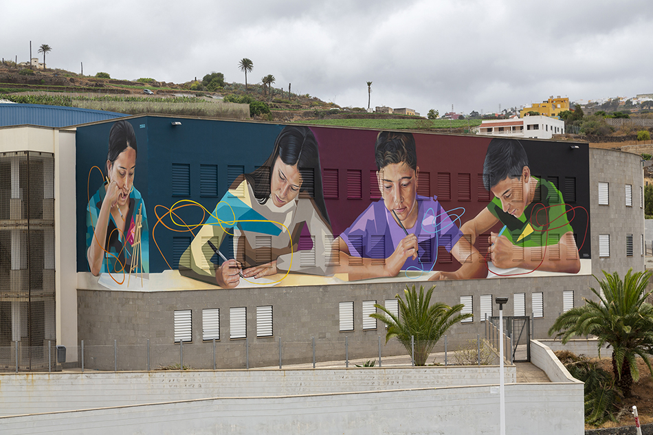 Fachada del IES GUIA